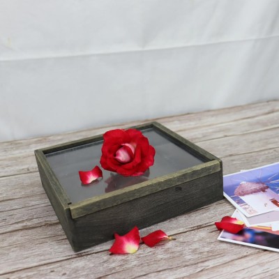 Fortune Paulownia Wood Gift box or Photo box with valuable things